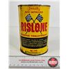 Image 4 : OIL CAN : Shaler Rislone Engine Treatment (Full)  (Measures : 6"H x 4"Dia)