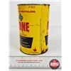 Image 5 : OIL CAN : Shaler Rislone Engine Treatment (Full)  (Measures : 6"H x 4"Dia)