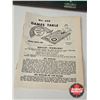 Image 6 : Eagle Toys Games Table No.608 (Curling/Shuffle Board/Pool/Bowling)  (Note : Board Only)  (Measures :