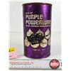 Image 2 : OIL CAN : Arctic Cat Purple Powerlube (Cardboard) (Full)  (Measures : 6-1/2"H x 4"Dia)