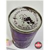 Image 6 : OIL CAN : Arctic Cat Purple Powerlube (Cardboard) (Full)  (Measures : 6-1/2"H x 4"Dia)