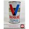 Image 2 : OIL CAN : Valvoline Motor Oil (Full)  (Measures : 6-1/2"H x 4"Dia)