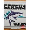 Image 4 : Tigershark Watercraft Light Up Sign Lens  (Note : Photographed w/Backlighting ~ Not Included)  (Meas