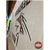 Image 7 : Tigershark Watercraft Light Up Sign Lens  (Note : Photographed w/Backlighting ~ Not Included)  (Meas