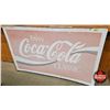 Image 1 : Single Sided Tin Sign : Coca-Cola Classic (Measures : 36"H x 60"W)