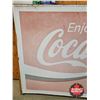 Image 2 : Single Sided Tin Sign : Coca-Cola Classic (Measures : 36"H x 60"W)