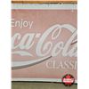 Image 3 : Single Sided Tin Sign : Coca-Cola Classic (Measures : 36"H x 60"W)