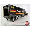 Image 8 : Nylint Pressed Steel Truck & Trailer "Overnight Express"  (Note : Needs TLC)  (Measures : 7-3/4"H x 