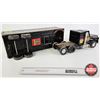 Image 9 : Nylint Pressed Steel Truck & Trailer "Overnight Express"  (Note : Needs TLC)  (Measures : 7-3/4"H x 
