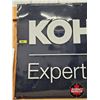 Image 2 : Single Sided Embossed Tin Dealer Sign : Kohler Expert Dealer"  (Measures : 24"H x 36"W)