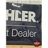 Image 3 : Single Sided Embossed Tin Dealer Sign : Kohler Expert Dealer"  (Measures : 24"H x 36"W)