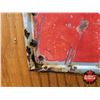Image 7 : Single Side Tin Sign : Drink Coca-Cola w/Bottle  (Measures : 12"H x 32"W)