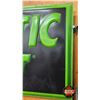 Image 6 : Arctic Cat Light Up Sign Lens  (Note : Photographed w/Backlighting ~ Not Included : Some Cracks on L