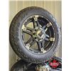 Image 2 : Toyo Open Country Load Range Tires (4) : LT 285/55R20 c/w XD Aluminum Rims (Note : Came off 2018 Ram