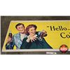 Image 2 : Large Advertising 14ft Lightweight Store Display Banner : "Hello - Coke!" Drink Coca-Cola Refresh! "