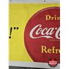 Image 8 : Large Advertising 14ft Lightweight Store Display Banner : "Hello - Coke!" Drink Coca-Cola Refresh! "