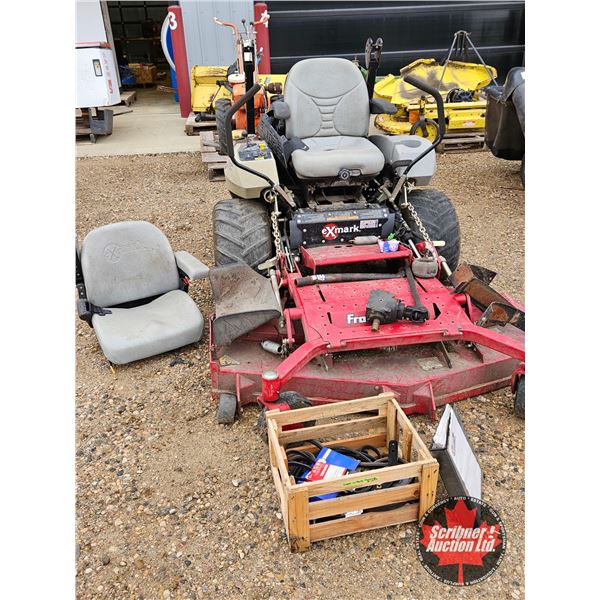 PARTS ZERO TURN LAWN MOWER: Exmark Frontrunner