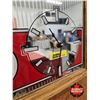 Image 5 : Imperial Oil/ESSO Framed Mirror Advertising Clock  (Measures : 13-1/2"H x 19-1/4"W)