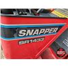 Image 13 : Snapper SR1433 Ride On Lawn Mower w/Bagger (Note : Not Running ~ Turns Over) (33"Cut)  c/w Parts Man
