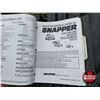 Image 19 : Snapper SR1433 Ride On Lawn Mower w/Bagger (Note : Not Running ~ Turns Over) (33"Cut)  c/w Parts Man