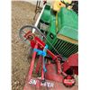 Image 18 : John Deere 318 Ride On Garden Tractor (Hydrostatic)  Custom Equipped w/Snapper Snowblower (Note : Tr
