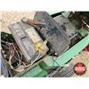 Image 9 : John Deere 318 Ride On Garden Tractor (Hydrostatic)  Custom Equipped w/Snapper Snowblower (Note : Tr