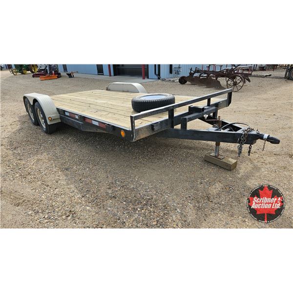 CAR HAULER : 2006 PJ 18ft Tandem Axle Flatdeck