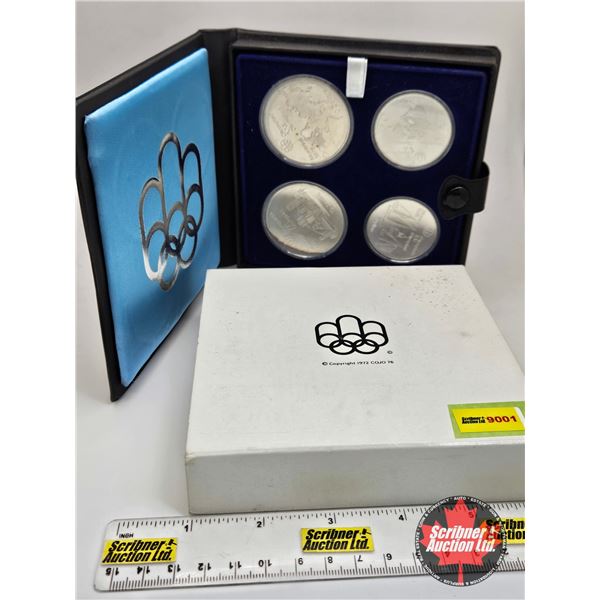 RCM Olympic Coin Proof Set : Series I Olympic Coins : Geographic : COA (Copyright 1972 COJO 76) (Ste
