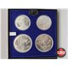Image 2 : RCM Olympic Coin Proof Set : Series I Olympic Coins : Geographic : COA (Copyright 1972 COJO 76) (Ste
