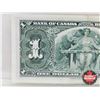 Image 5 : Bank of Canada $1 Bill 1937 : Coyne/Towers #UN7265578 (CCCS Cert : AU-50 : Almost Uncirculated)