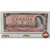 Image 2 : Canada $2 Bill 1954 : Beattie/Rasminsky #HR7702297 (CCCS Cert : EF-45 : Extra Fine)