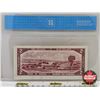 Image 5 : Canada $2 Bill 1954 *Replacement : Beattie/Rasminsky # *BB1013880 (CCCS Cert : EF-45: Extra-Fine : R