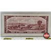 Image 6 : Canada $2 Bill 1954 *Replacement : Beattie/Rasminsky # *BB1013880 (CCCS Cert : EF-45: Extra-Fine : R