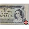 Image 4 : Canada $1 Bill 1973 *Replacement : Lawson/Bouey # *GU2967998 (CCCS Cert : VF-30 : Very-Fine : Replac