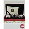 Image 1 : RCM Canada 2004 : Fifty Cent Sterling Coin Set  (COA #7378 : Sterling Silver 92.5%)