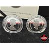 Image 6 : RCM Canada 2004 : Fifty Cent Sterling Coin Set  (COA #7378 : Sterling Silver 92.5%)
