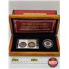 Image 1 : RCM Canada 2008 First Coinage of Canadian Mint : 1908-2008 Ottawa : 50-Cent Coin & Stamp Set  (COA #