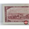 Image 7 : Canada $2 Bill 1954 *Replacement : Bouey/Rasminsky # *AG0352703 (CCCS Cert : VF20 : Very-Fine : Repl