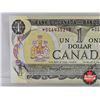 Image 3 : Canada $1 Bill 1973 *Replacement : Lawson/Bouey # *OG6435210 (CCCS Cert : EF-40 : Extra-Fine : Repla