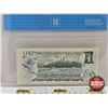 Image 5 : Canada $1 Bill 1973 *Replacement : Lawson/Bouey # *OG6435210 (CCCS Cert : EF-40 : Extra-Fine : Repla