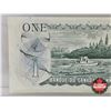 Image 7 : Canada $1 Bill 1973 *Replacement : Lawson/Bouey # *OG6435210 (CCCS Cert : EF-40 : Extra-Fine : Repla