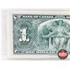 Image 7 : Bank of Canada $1 Bill 1937 : Coyne/Towers #JN2417712 (CCCS Cert : VF-25 : Very-Fine)
