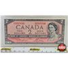 Image 2 : Canada $2 Bill 1954 : Lawson/Bouey #VG6997646 (CCCS Cert : VF-20 : Very-Fine : Short Run)