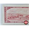 Image 7 : Canada $2 Bill 1954 : Lawson/Bouey #VG6997646 (CCCS Cert : VF-20 : Very-Fine : Short Run)