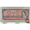 Image 2 : Canada $2 Bill 1954 : Lawson/Bouey #UG5542890 (CCCS Cert : VF-20 : Very-Fine)