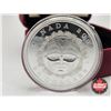 Image 2 : RCM Canada 2009 : $20 Silver Coin : Summer Moon Mask (COA #2233 : 99.99%)