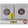 Image 1 : Canada Twenty Five Cent 2015 (2) : Color ; Non-Color