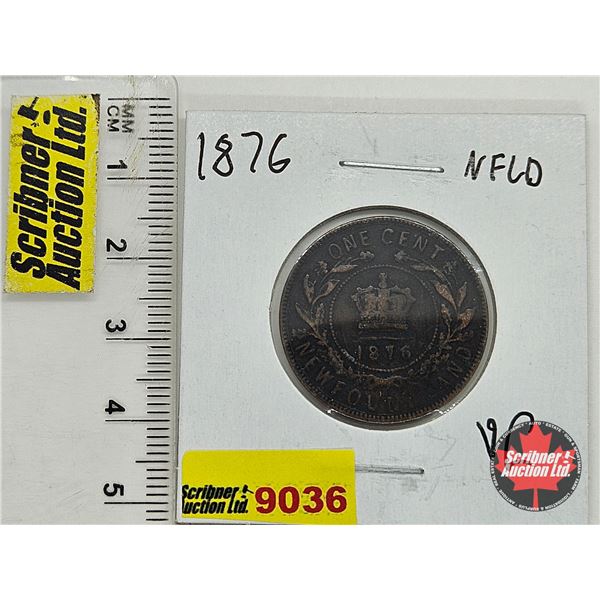 Newfoundland One Cent 1876