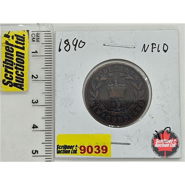Newfoundland One Cent 1890