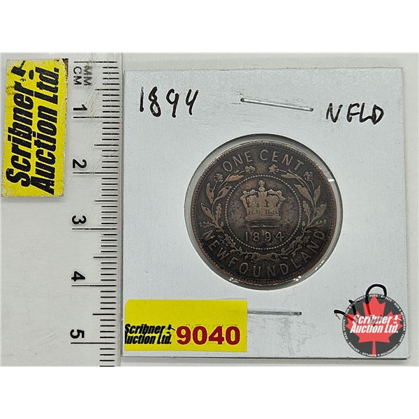 Newfoundland One Cent 1894